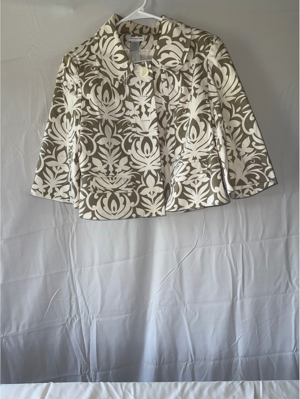 Worthington Stretch Medium Women's Patterned Blazer Jacket